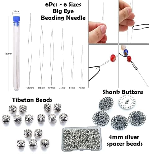 Sabrikas Let Your Creative Spirit Run Free Metallic Leather Boho Macrame Wrap Crystal Glass DIY Bracelet Jewellery Making Kit with Video Tutorial Hobby for Teens to Adults thumbnail 4