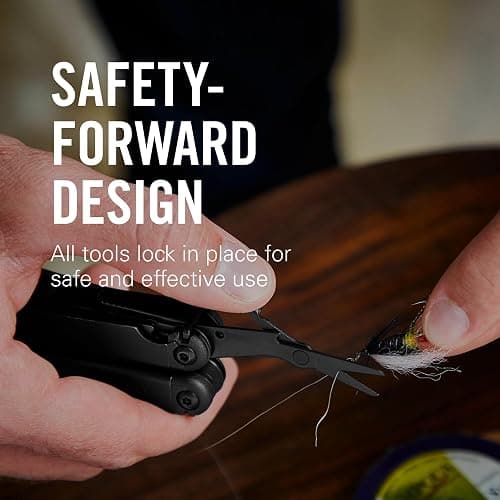 LEATHERMAN, Wave+, 18-in-1 Full-Size, Versatile Multi-tool for DIY, Home, Garden, Outdoors or Everyday Carry (EDC), Black thumbnail 5