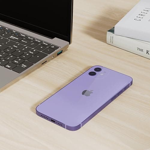 Apple iPhone 12, 64GB, Purple - Unlocked (Renewed) thumbnail 2