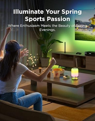 Govee Table Lamp 2 Pro x Sound by JBL, Smart Cordless Table Lamp with Speaker, Music-Light Sync, 16 Music Modes & 100+ Scene Modes, Work with Matter, DIY Customized Rechargeable Desk Lamp for Bedroom thumbnail 3