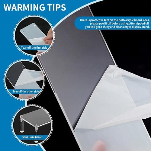 MEIJIAYOU 3 Tier Stand Compatible with Sonny Angel,Stackable Acrylic Stand For Miniature Figure Display,1PC thumbnail 4