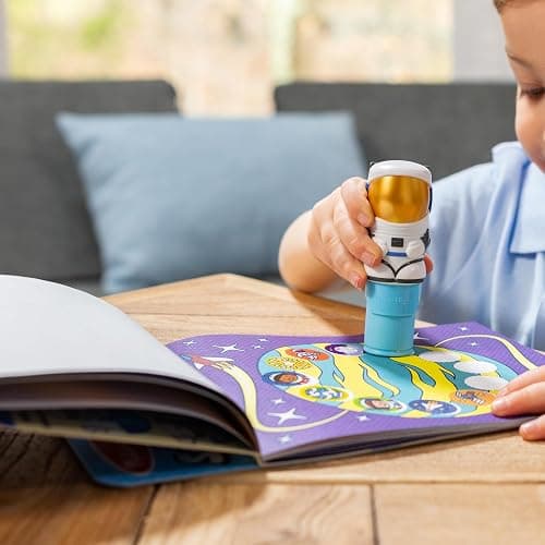 Melissa & Doug Sticker Wow!™ 24-Page Activity Pad and Sticker Stamper, 300 Stickers, Arts and Crafts Fidget Toy Collectible Character – Astronaut - for Kids Ages 3+ - FSC Certified thumbnail 7
