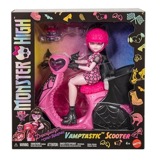 Draculaura and his Scooter Monster hig thumbnail 2