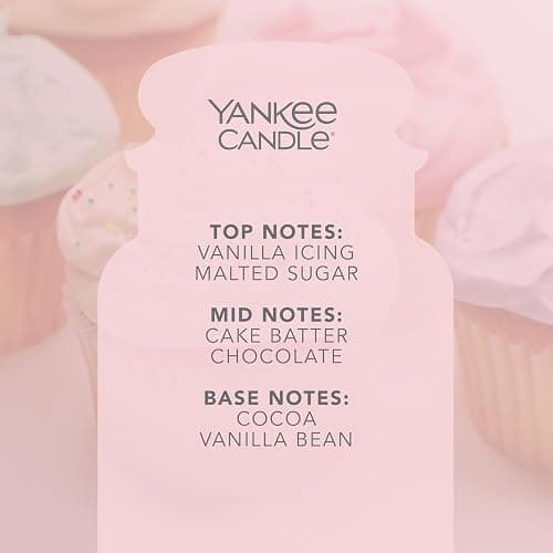 Yankee Candle Scented Candle | Vanilla Cupcake Large Jar | Long Burning Candles: up to 150 Hours | Perfect Gifts for Women thumbnail 4