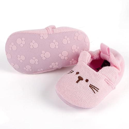 BABESIDE Baby Doll Shoes for 20-26 Inch Dolls, Reborn Baby Doll Shoes with Cute Paw Patterns fit Realistic Baby Doll Girls, Only Pink Reborn Dolls Shoes thumbnail 2