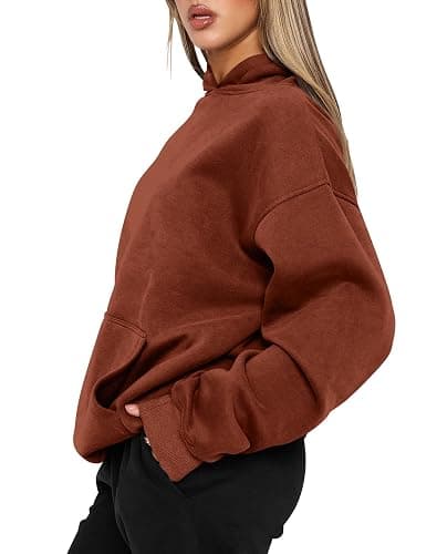 TICTICMIMI Women's Hoodies Sweatshirts Cute Long Sleeve Tops Loose Fleece Pullover Shirts with Pocket thumbnail 4