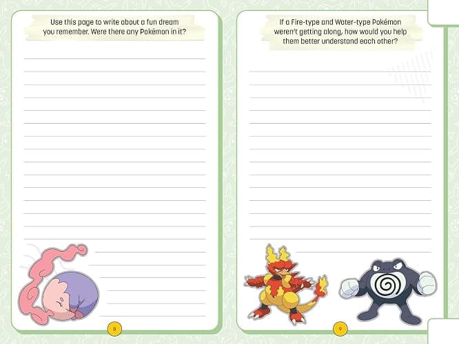 Pokémon: My Super Awesome Pokémon Journey Notebook (Gaming) thumbnail 4