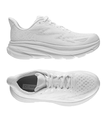 Hoka Women's Clifton 9 White/White 12 Medium thumbnail 6
