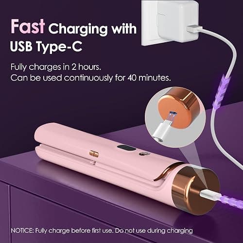 Portable Pink Haircurler thumbnail 4