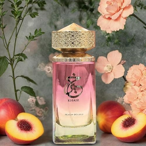 Paris Corner | Khair Peach Delulu Eau de Parfum for Women – 3.4 Fl Oz | Sophisticated Gourmand Perfume with Peach, Nectarine, Guava, Vanilla & Florals | Long Lasting Luxury Fragrance thumbnail 7