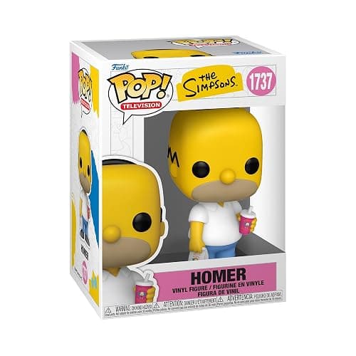 Funko Pop! TV: The Simpsons - Homer - Collectable Vinyl Figure - Gift Idea - Official Merchandise - Toys for Kids & Adults - TV Fans - Model Figure for Collectors and Display - Image 1