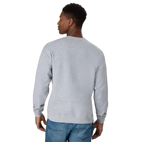 Hanes Men's Sweatshirt, EcoSmart Fleece Crewneck Sweatshirt, Big & Tall Available, 1 or 2-Pack thumbnail 2