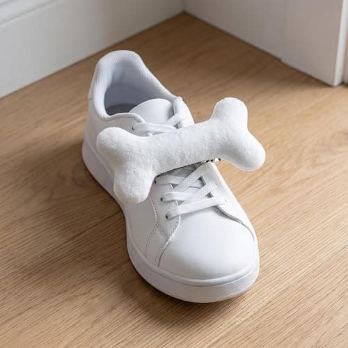 Obavioy 2PC Bone Clips for Hair or Shoes DIY White Plush 5Inch | Plush Fabric, Halloween Costume Accessories, Shoe Decorations, Y2K Streetwear Style thumbnail 6