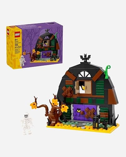 LEGO Halloween Barn Building Toy - Room Decor & Pretend Play Set for Boys & Girls, Ages 9+ - Halloween Toys & Crafts for Kids - Gift Idea - W/Scary Skeleton Minifigure - 40721 thumbnail 7