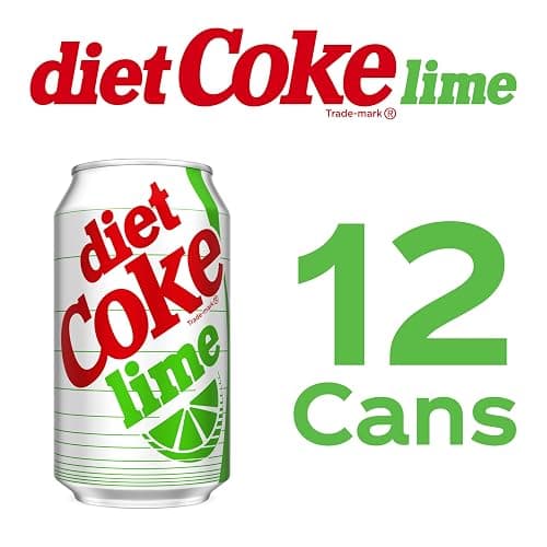 Diet Coke Lime Soda Soft Drink Fridge Pack Cans, 12 fl oz, 12 Pack thumbnail 6