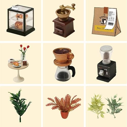Rolife Coffee Shop Miniature Dollhouse Kit with LED Lights - DIY Crafts for Adults, Birthday Gifts and Hobbies thumbnail 7