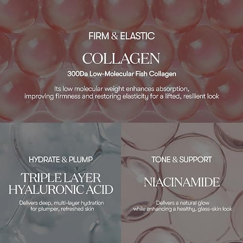 VT COSMETICS CICA Collagen Daily Mask 30 Sheets, 300Da Low Molecular Collagen for Skin Elasticity, Hydrating & Firming, Pink Collagen Essence, Korean Face Mask thumbnail 3