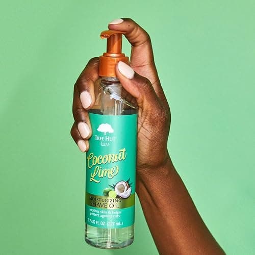 Tree Hut Coconut-Lime Moisturizing Shave Oil, Gel-to-Oil Formula, Ultra Hydrating Barrier for a Close, Smooth Shave, For All Skin Types, 7.7 fl oz thumbnail 3