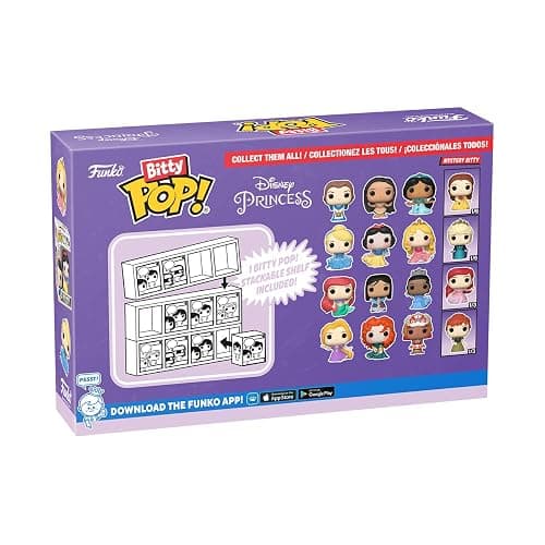 Funko Bitty Pop! Disney Princess Mini Collectible Toys 4-Pack - Peasant Belle, Pocahontas, Jasmine & Mystery Chase Figure (Styles May Vary) thumbnail 13
