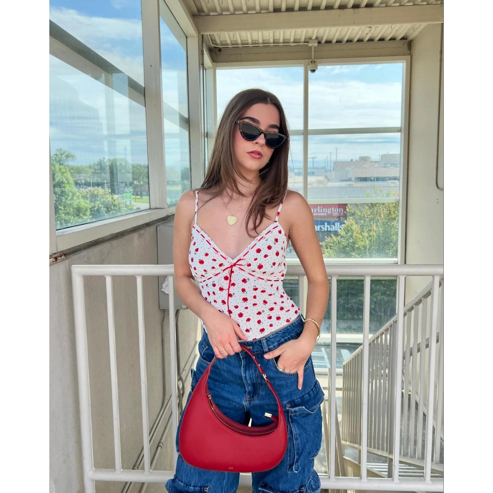 JW PEI Harlee - Bolsa de hombro para mujer thumbnail 3