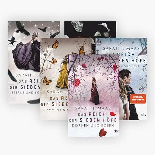 Das Reich der sieben Höfe Band 1-5 plus 1 exklusives Postkartenset - Image 1