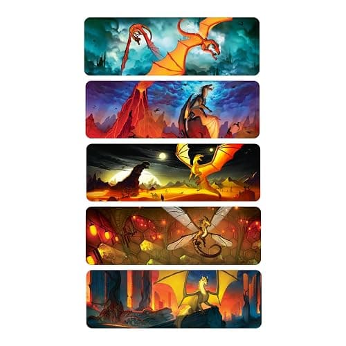 20 pcs Wings of Fire Bookmarks - from Wings of Fire Book 1-15 Author Tui Sutherland Bookmark Merchandise for Double-Sided, Durable, Waterproof Bookmark as Party Favor, Student Rewards thumbnail 5