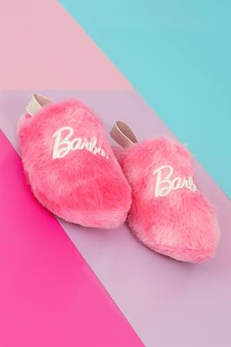 Ground Up Barbie Kids Slippers Platform Spa Slipper with Embroidery thumbnail 3