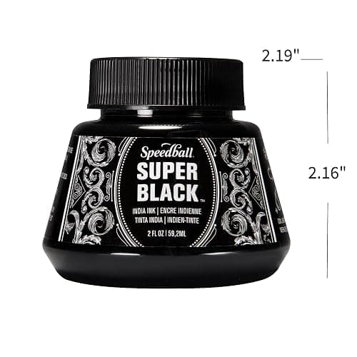 Speedball Super Black India Ink, 2-Ounce thumbnail 3