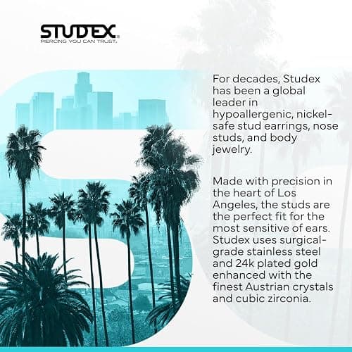 Studex Ear Piercing Care Gel – Ear Piercing Aftercare Gel with Soothing Aloe Extract to Protect Skin & Promote Recovery, Safe for Sensitive Skin (Pack of 2)… thumbnail 8