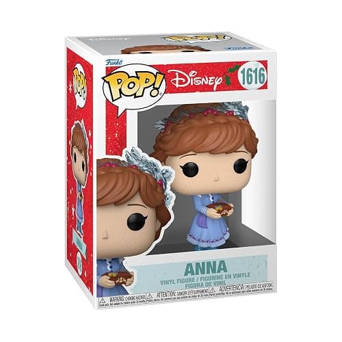 Funko Pop! Disney: Princess Holiday - Anna - Frozen - Collectable Vinyl Figure - Gift Idea - Official Merchandise - Toys for Kids & Adults - Disney/Pixar Fans - Model Figure for Collectors and Display - Image 1