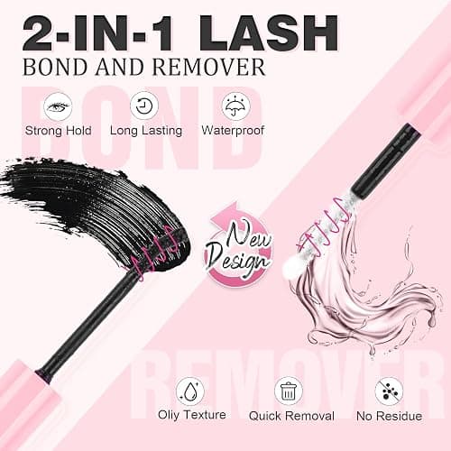 Sixstarhair Ciuffetti Ciglia Finte Kit Ciglia Extension 60D Volume Lash Clusters con Bond e dispositivo di rimozione 8-16mm DIY Eyelash Extension Kit thumbnail 3