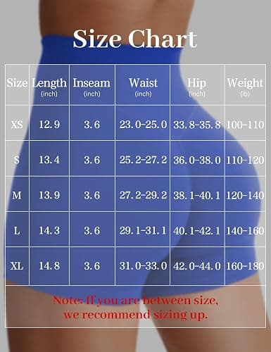 YEOREO Women's Biker Shorts 3.6" /4.5" / 6" Workout Gym Shorts Craze High Waist Tummy Control Hidden Scrunch Running Yoga thumbnail 4