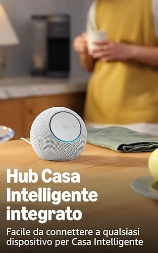 Nuovo Amazon Echo Dot Max - Altoparlante Alexa con audio avvolgente, Hub Casa Intelligente integrato, Grafite thumbnail 3