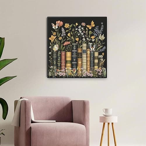 EIBEILI Diamond Art Kits for Adults, Book 5D Diamond Painting Kits for Beginner DIY Gem Art Full Drill Diamond Dots Crystal Craft Kits for Home Wall Decor Gifts 12x12inch thumbnail 3