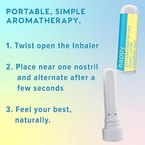 MOXĒ Nasal Inhaler Bundle, 8 Essential Oil Blends, Aromatherapy Sticks, Warming & Cooling Fragrances, Undiluted Oil, Natural Ingredients, Made in USA thumbnail 4