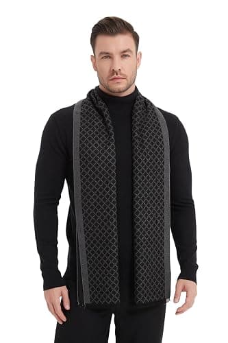 EP Mode Men's Winter Scarf, Cashmere Feel, Super Soft & Warm - Image 1
