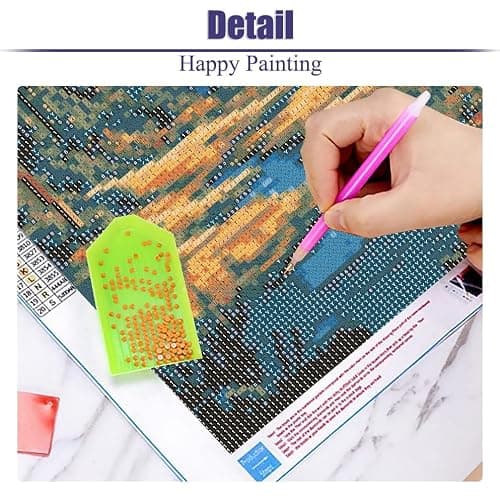 Canrichshop 6 Pack National Park Diamond Painting Kits for Adults,Lanscape Diamond Art Kits Beginner,5D Full Drill Diamond Dot,Gem Art Crafts for Adults Wall Decor 12x16inch thumbnail 6