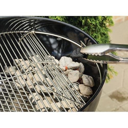 Weber Original Kettle Premium Charcoal Grill for Outdoor Cooking and Barbecue, 22-Inch, Copper thumbnail 2