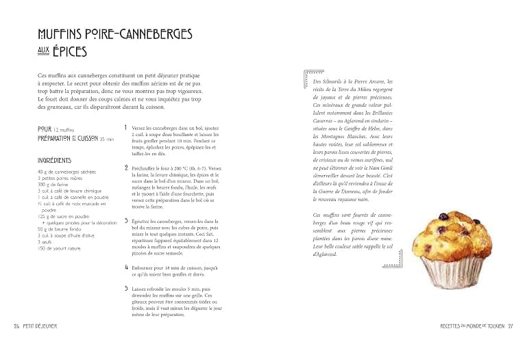 Les recettes du monde de Tolkien: 75 recettes inspirées par la Terre du Milieu thumbnail 3