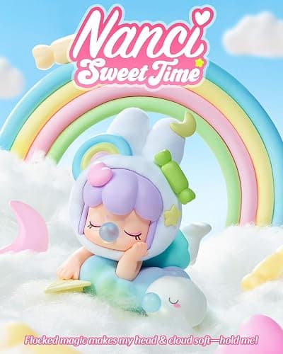 Rolife Nanci Action Figures - Sweet Time Surprise Blind Box Collectible Art Toy, Match with Super Creator Sets, Creative Christmas Birthday Gifts Adults thumbnail 4
