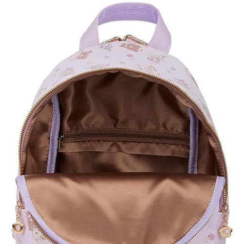 San-X Original Rilakkuma Floral Tea Time Backpack with Korilakkuma Plush thumbnail 8