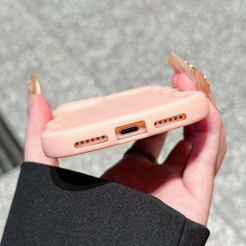 WOGROO Slim Fit Case for iPhone SE (2nd 2020 and 3rd 2022 Generation) & iPhone 7 & iPhone 8 4.7-Inch, Wave Frame, Cute Soft TPU Thin Protective Phone Cover for Women, Light Purple thumbnail 5