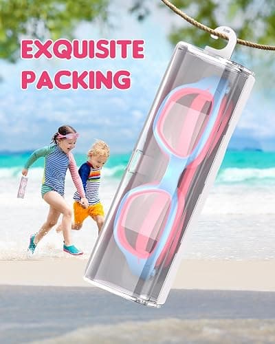 Zeligerstar Kids Swimming Goggles, Swimming Goggles for Kids 6-14, Anti Fog, UV Protection, No Leaking Wide Vision for Boys Girls thumbnail 6