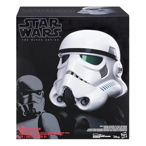 Star Wars The Black Series Imperial Stormtrooper Premium Electronic Helmet, Rogue One: A Story Adult Roleplay Item thumbnail 4