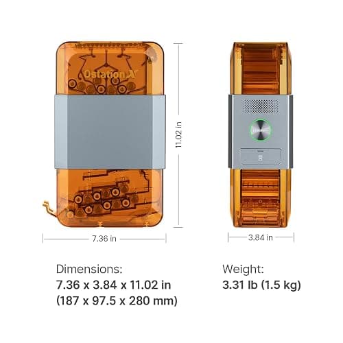 OLIGHT Ostation X Smart 3-in-1 AA Battery Charger with 32 NiMH AA | NiMH AA Batteries 2100mAh, Polarity-Free, App Control, Auto Charge & Storage, Bad Battery Removal, for Homes Offices Schools thumbnail 3