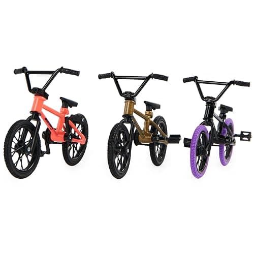 Tech Deck, BMX Finger Bike 3-Pack, Collectible and Customizable Mini BMX Bicycle Toys for Collectors, Kids Toys Ages 6 and Up (Amazon Exclusive) thumbnail 9