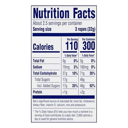 SweeTARTS Ropes, Cherry Punch Candy, 3 Ounce Pouch (Pack of 12) thumbnail 10