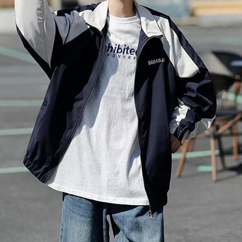 Hesaco Unisex Varsity Jacket, Letter Winter Jackets for Men and Women Streetwear Bomber Coats thumbnail 4