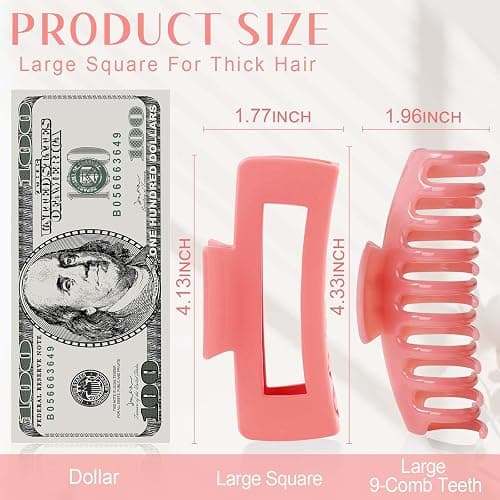 TOCESS Hair Claw Clips thumbnail 2