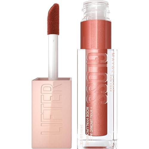 Maybelline Lifter Gloss, Hydrating Lip Gloss with Hyaluronic Acid - Image 1